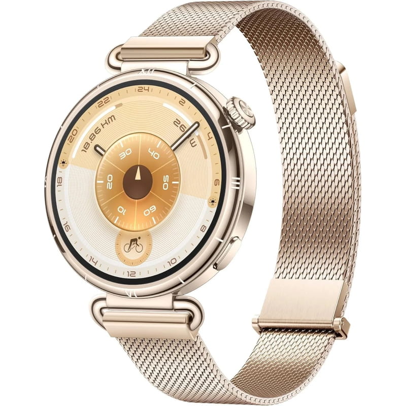 Смарт-часы Huawei Watch GT 6 41mm Gold with Gold Milanese Strap (55020FTP)