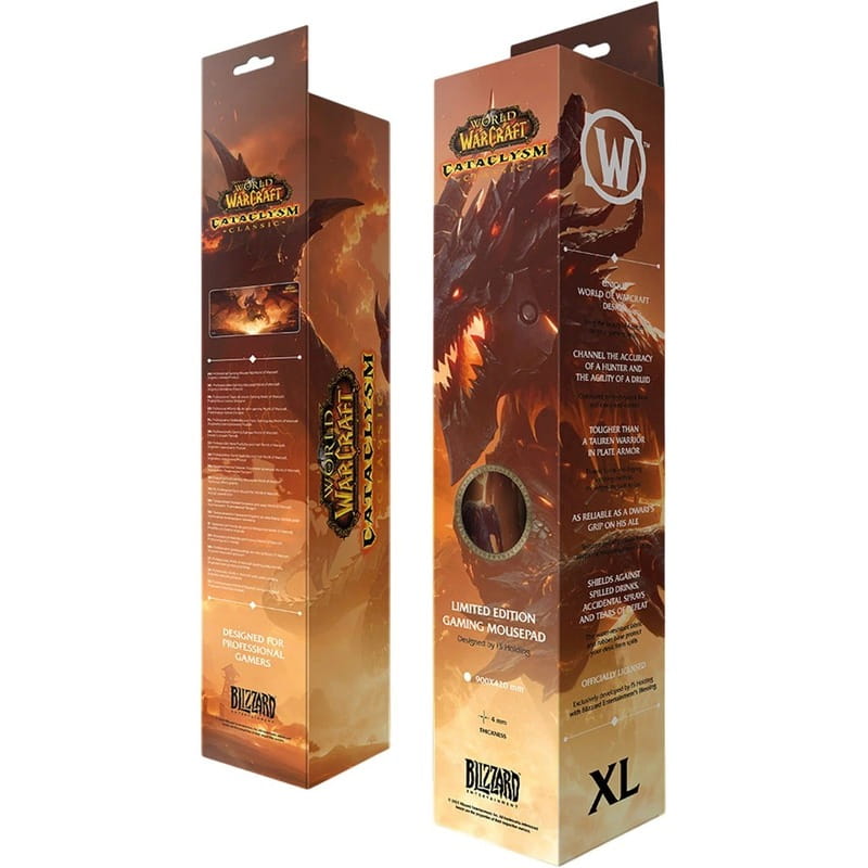 Ігрова поверхня Blizzard World of WarCraft Classic Cataclysm Deathwing XL (FBLMPWOWCATDW25XL)