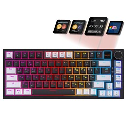 Клавіатура бездротова GamePro Asgard Valhalla Pro Black (MK160B-D-Pro)