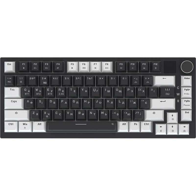 Клавиатура беспроводная GamePro Asgard Valhalla Pro Black (MK160B-D-Pro)
