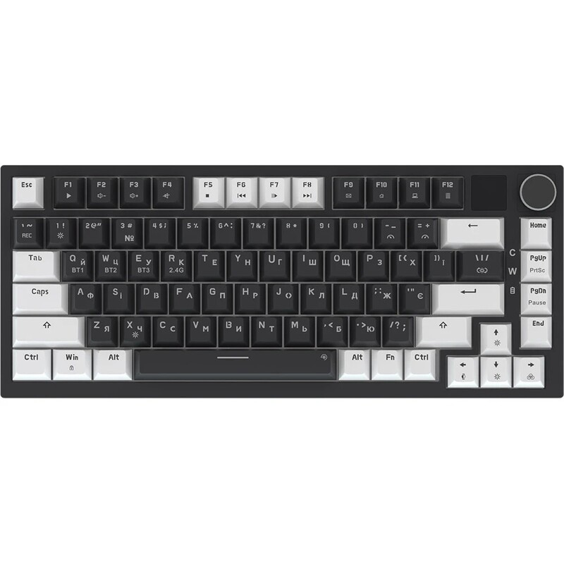 Клавіатура бездротова GamePro Asgard Valhalla Pro Black (MK160B-D-Pro)