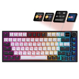 Клавіатура бездротова GamePro Asgard Valhalla Pro White (MK160W-D-Pro)