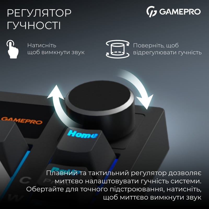 Клавіатура бездротова GamePro Asgard Valhalla Pro White (MK160W-D-Pro)