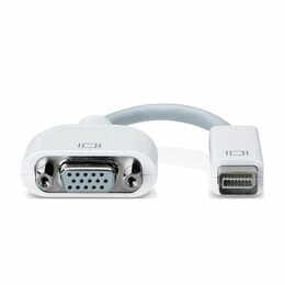 Адаптер Apple mini DVI - VGA (M/F) White (M9320G/A) OEM