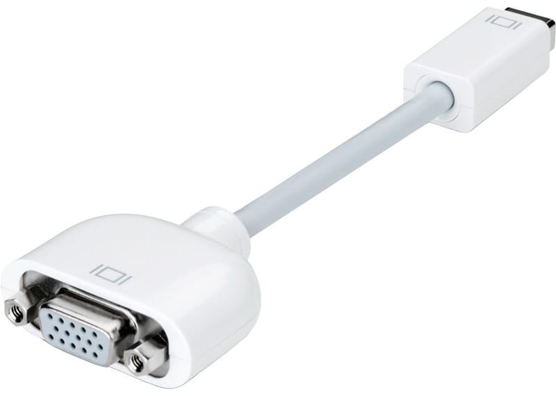 Адаптер Apple mini DVI - VGA (M/F) White (M9320G/A) OEM