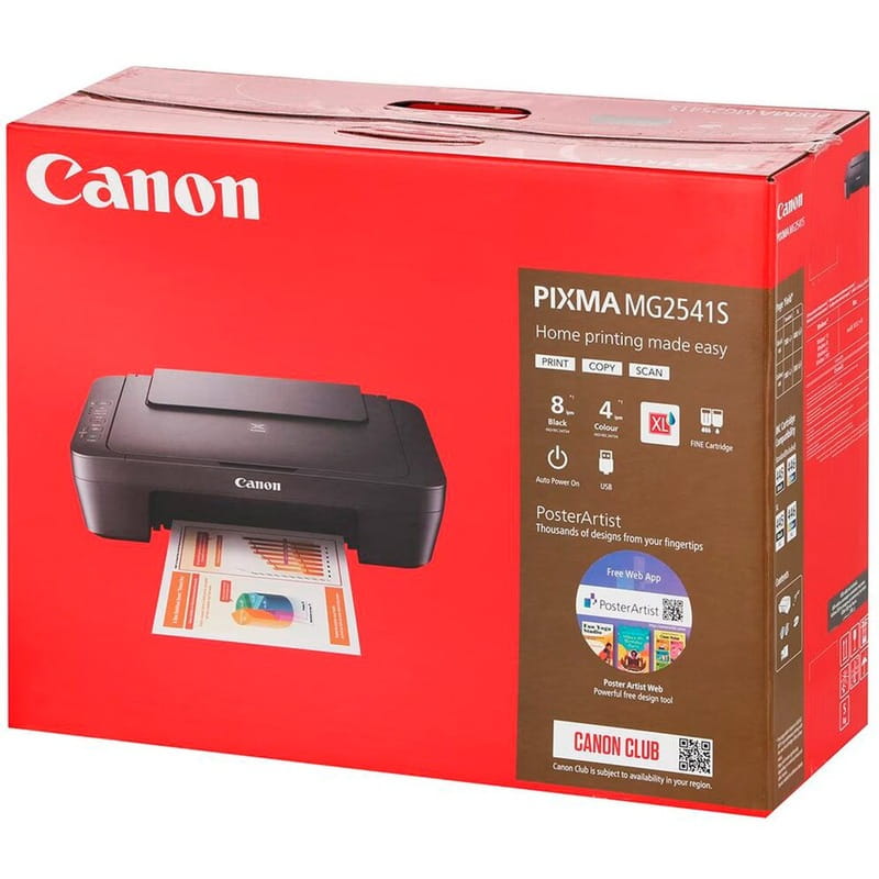 МФУ А4 цв. Canon Pixma MG2541S (0727C067)