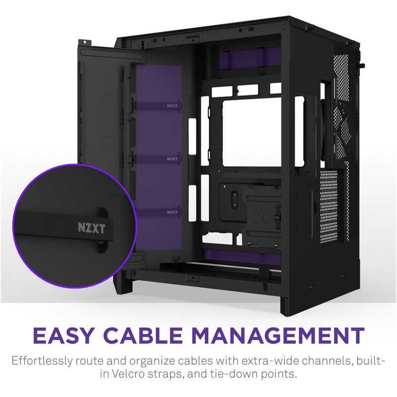 Корпус NZXT H9 Flow RGB+ Black (CM-H92FB-P1)