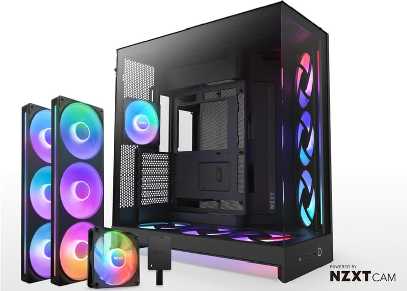 Корпус NZXT H9 Flow RGB+ Black (CM-H92FB-P1)
