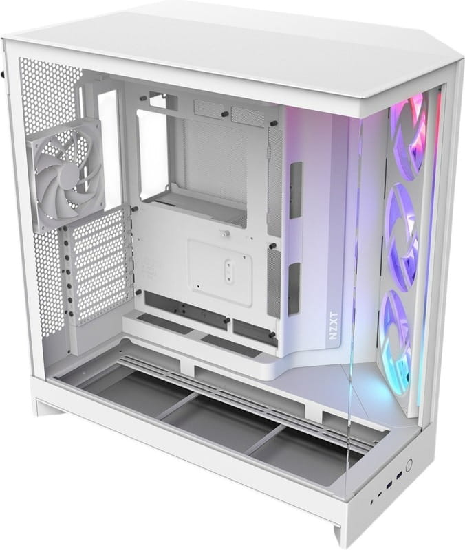 Корпус NZXT H9 Flow RGB White (CM-H92FW-R1)