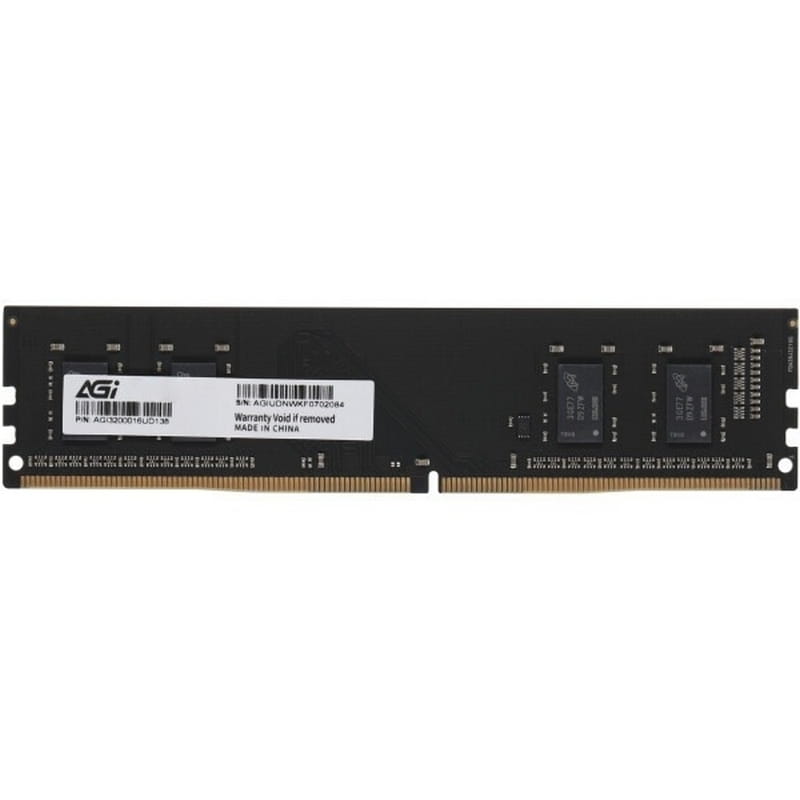 Модуль памяти DDR4 8GB/3200 AGI Black (AGI320008UD138-ST)