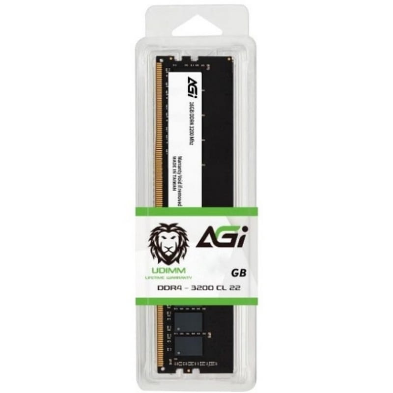 Модуль памяти DDR4 8GB/3200 AGI Black (AGI320008UD138-ST)