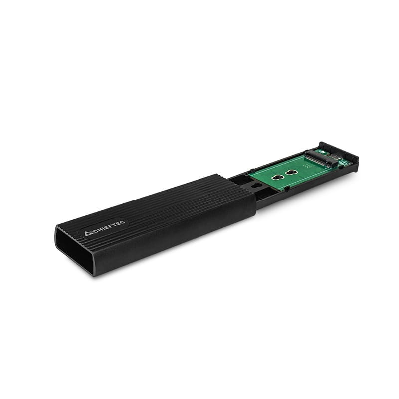 Зовнішня кишеня Chieftec для M.2 PCIe NVMe/SATA SSD (CEB-M2C-TL)