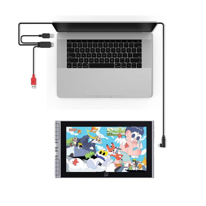 Графічний монітор XP-Pen Artist 12 Pen Display (3rd Gen) Gray (CPCD121FH-GR)