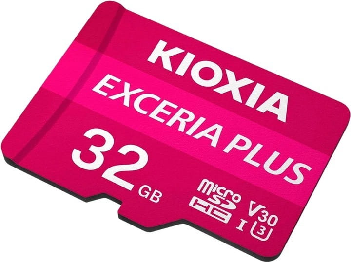 Карта пам`яті MicroSDHC 32GB UHS-1 Class 10 Kioxia Exceria Plus (LMPL1M032GG2)