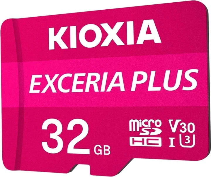 Карта пам`яті MicroSDHC 32GB UHS-1 Class 10 Kioxia Exceria Plus (LMPL1M032GG2)