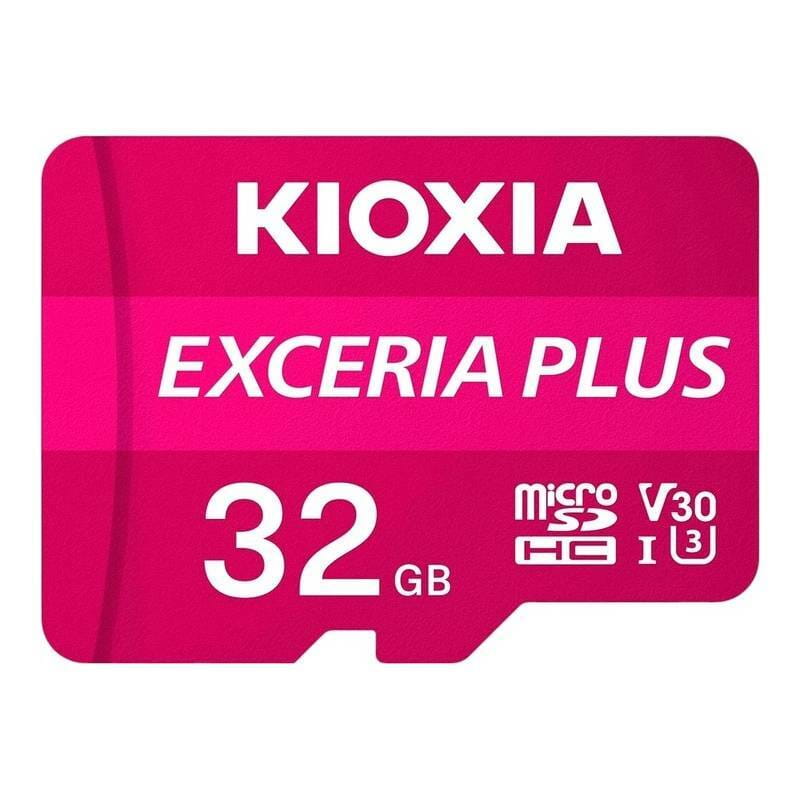 Карта пам`яті MicroSDHC 32GB UHS-1 Class 10 Kioxia Exceria Plus (LMPL1M032GG2)