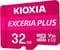 Фото - Карта пам`яті MicroSDHC 32GB UHS-1 Class 10 Kioxia Exceria Plus (LMPL1M032GG2) | click.ua