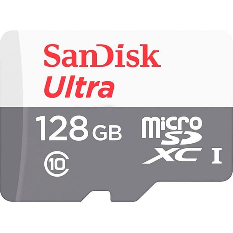 Карта памяти MicroSDXC 128GB UHS-I U1 R100/W30MB/s SanDisk Ultra (SDSQUNR-128G-GN3MN)