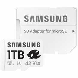 Карта памяти MicroSDXC 1TB UHS-I/U3 Samsung Pro Plus R180/W130MB/s + SD-адаптер (MB-MD1T0SA/LC1)