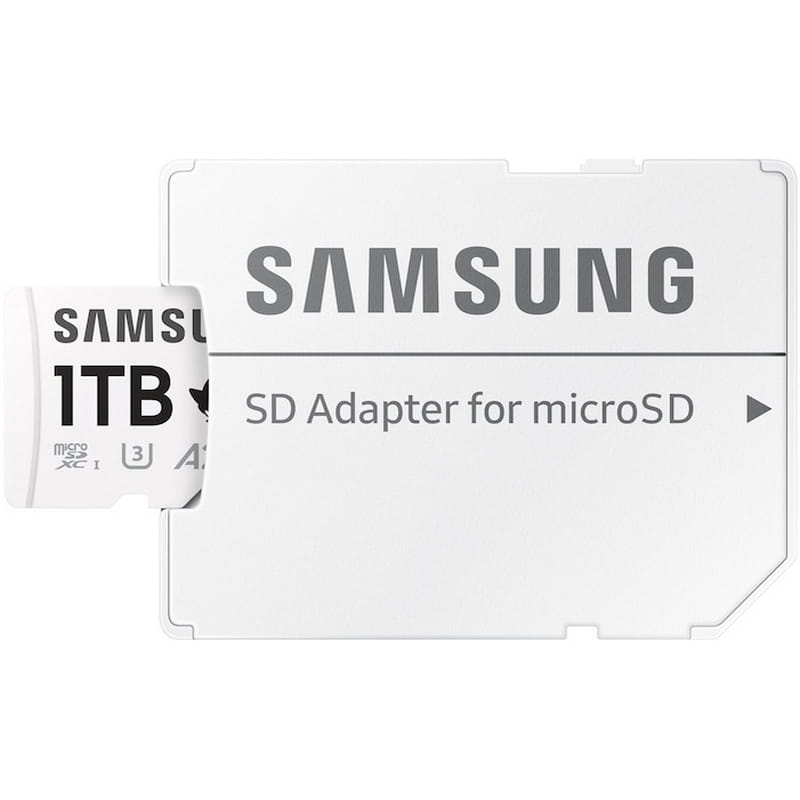 Карта пам`ятi MicroSDXC 1TB UHS-I/U3 Samsung Pro Plus R180/W130MB/s + SD-адаптер (MB-MD1T0SA/LC1)