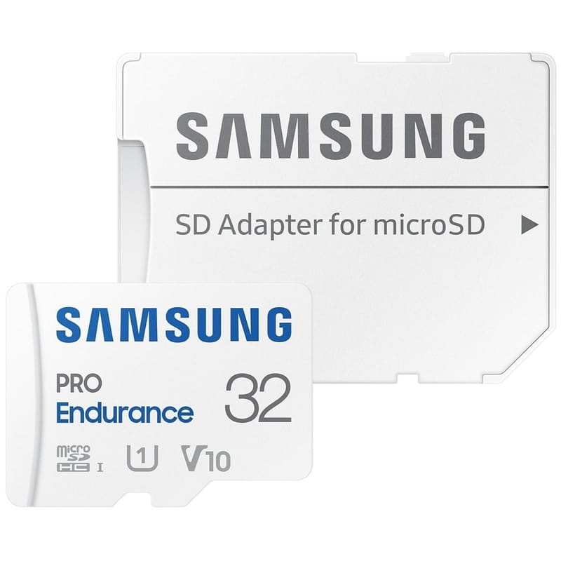 Карта пам`ятi MicroSDHC 32GB UHS-I/U1 Samsung Pro Endurance R100/W40MB/s + SD-адаптер (MB-MJ32KA/EU)