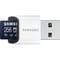 Фото - Карта пам`ятi MicroSDXC 256GB UHS-I/U3 Samsung Pro Ultimate R200/W130MB/s + USB-адаптер (MB-MY256SB/WW) | click.ua