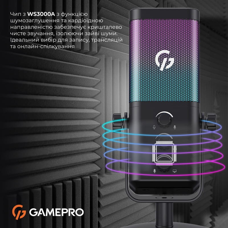 Микрофон GamePro UGM117B