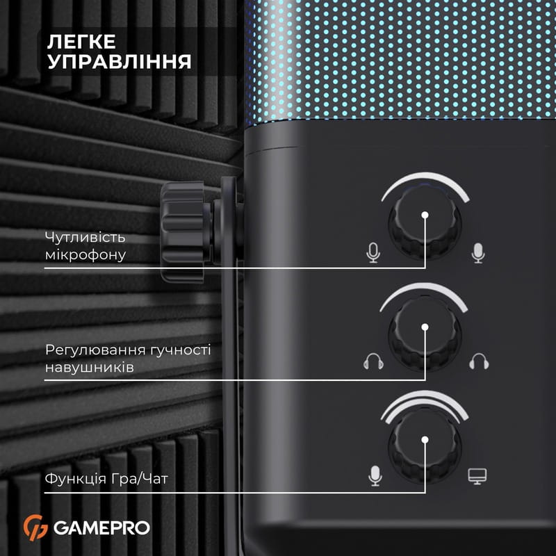 Микрофон GamePro UGM117B