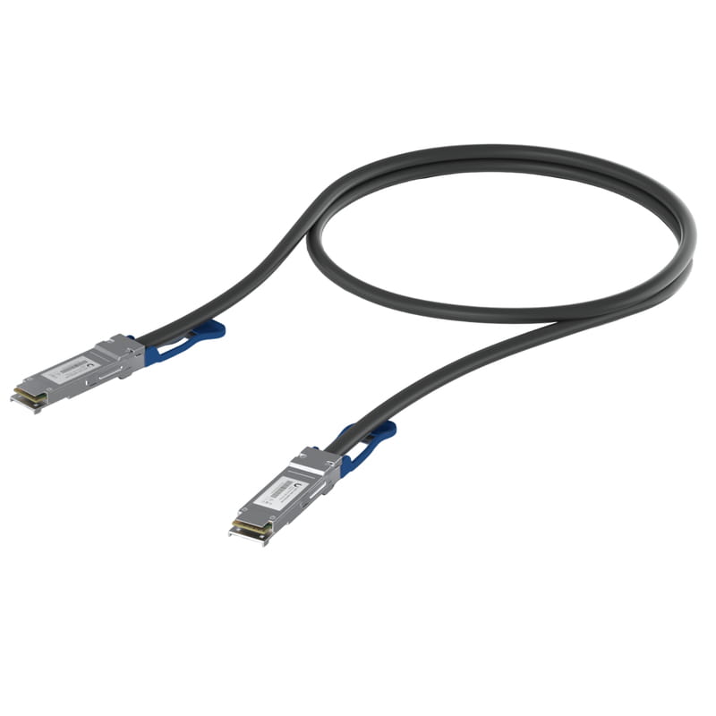 Кабель DAC Ubiquiti 100G/40G Direct Attach Cable 0.5m (UACC-DAC-QSFP28-0.5M)