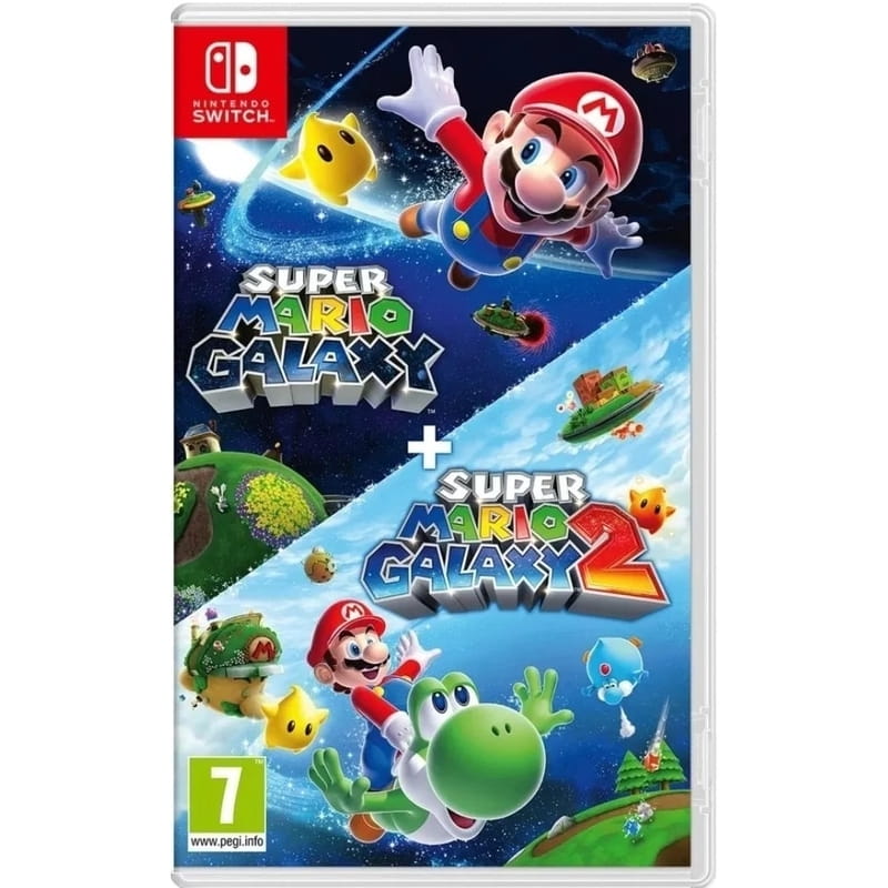 Гра Super Mario Galaxy 1 + 2 для Nintendo Switch 2 (45496513085)