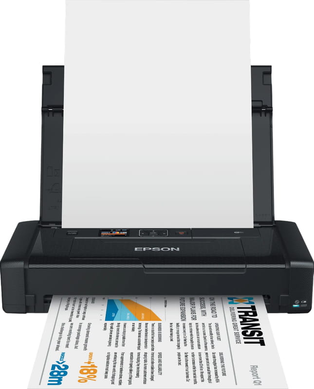 Принтер А4 Epson WorkForce WF-100W mobile з Wi-Fi (C11CE05403)
