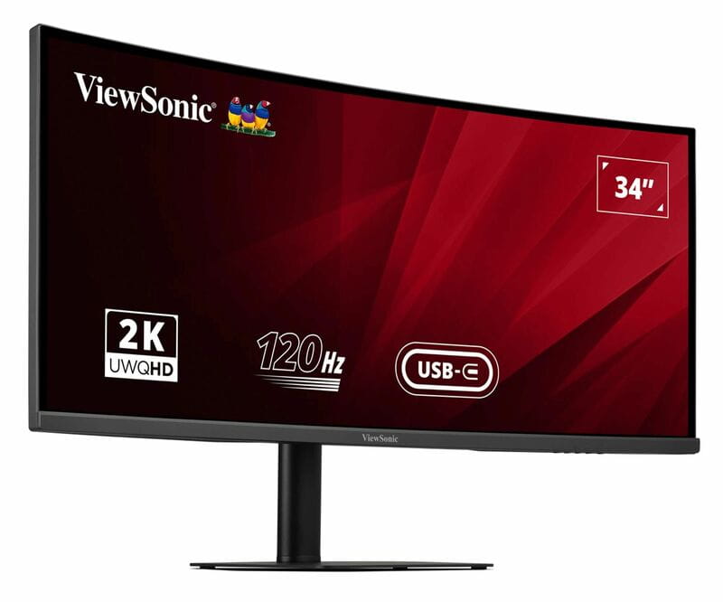 Монитор ViewSonic 34" VA3420C IPS Black Curved 120Hz