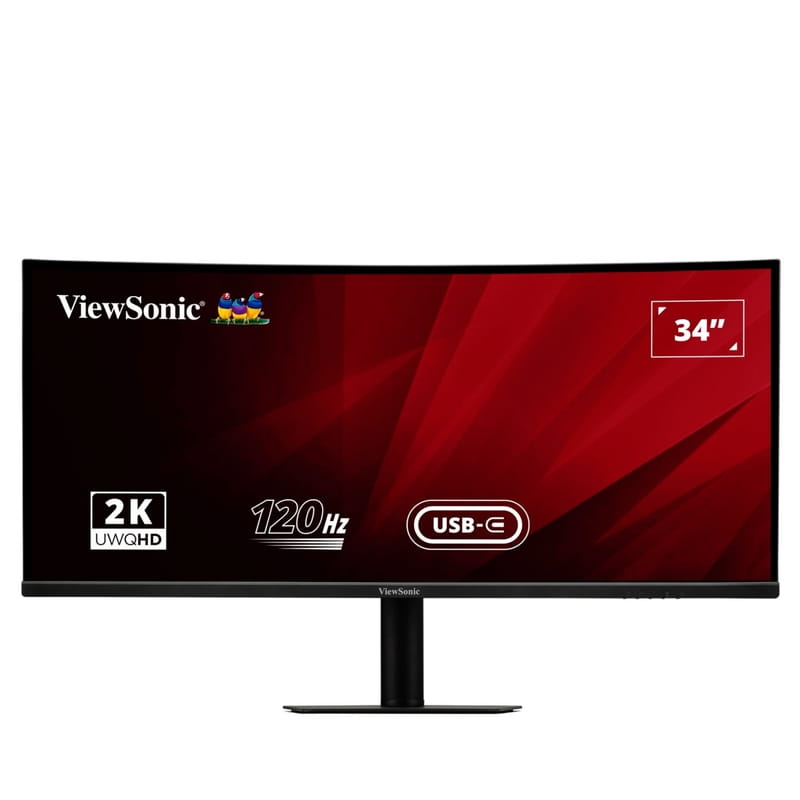 Монитор ViewSonic 34" VA3420C IPS Black Curved 120Hz