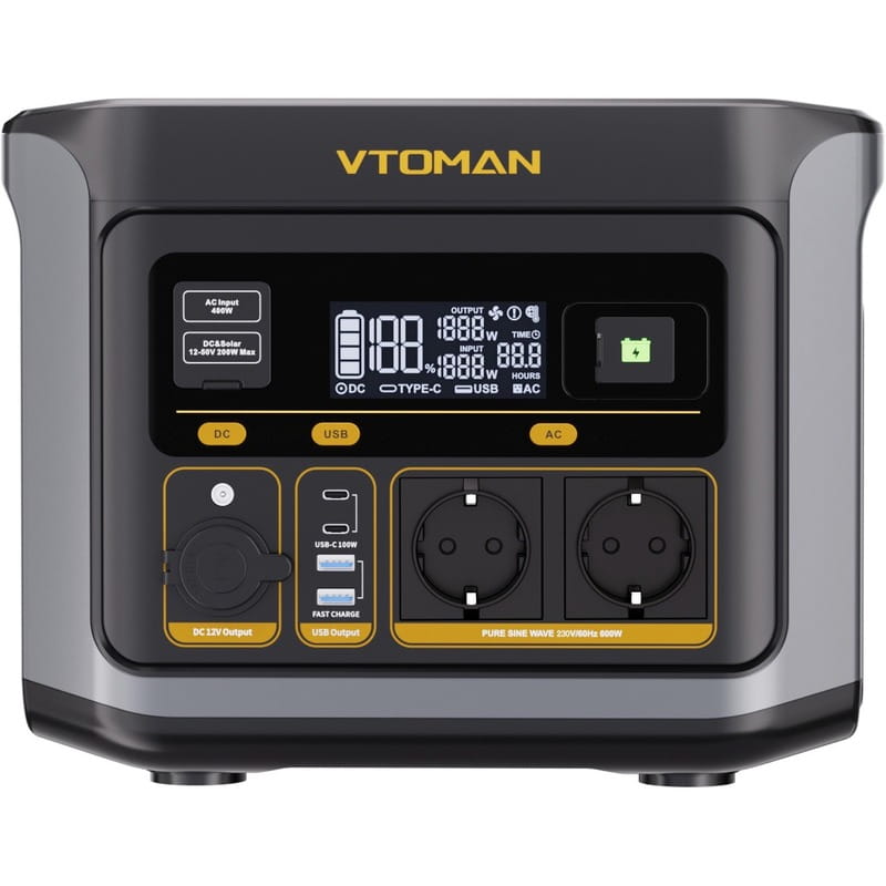 Зарядная станция Vtoman FlashSpeed 600 499Wh 600W