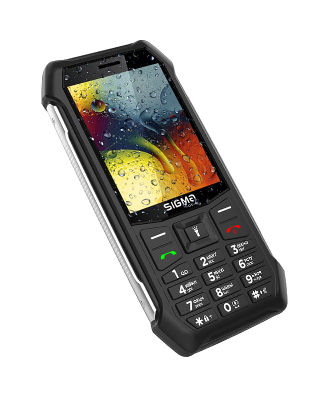 Мобiльний телефон Sigma mobile X-style 323 Rain Black (4827798885710)