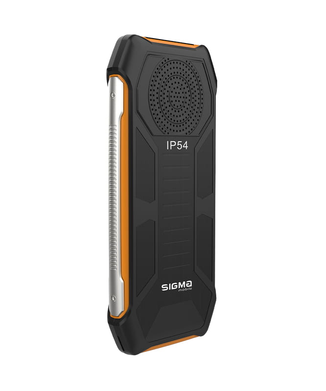 Мобiльний телефон Sigma mobile X-style 323 Rain Black/Orange (4827798885727)
