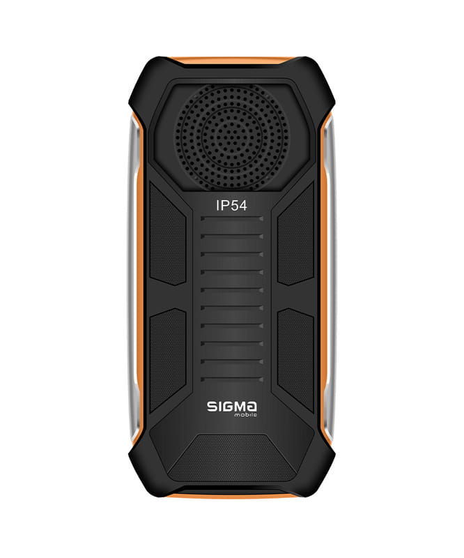 Мобiльний телефон Sigma mobile X-style 323 Rain Black/Orange (4827798885727)