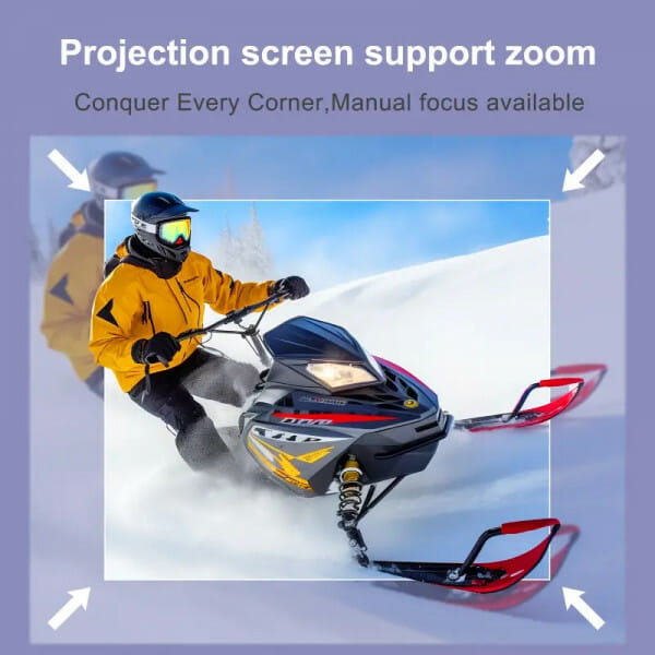 Проектор H96 Max B12 Black