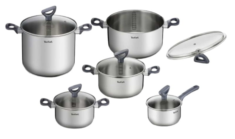 Набор посуды Tefal Daily Cook 10 предметов (G712SA55)
