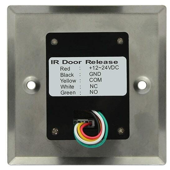 Безконтактна кнопка виходу VIA Security VB8686M (комбінована метал/пластик)