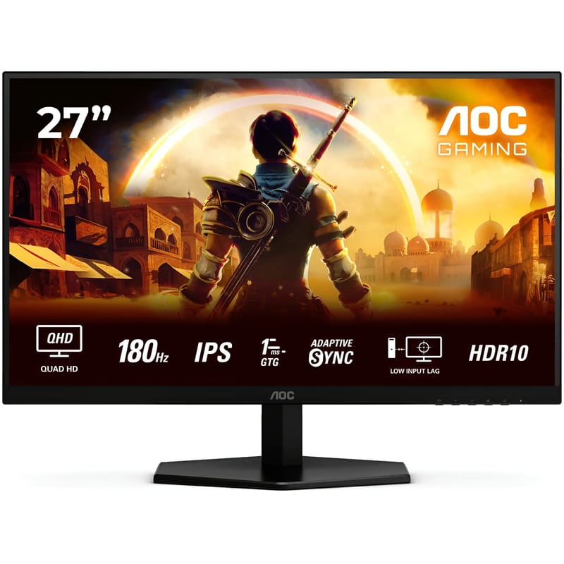 Монітор AOC 27" Q27G42XE IPS Black/Red 180Hz
