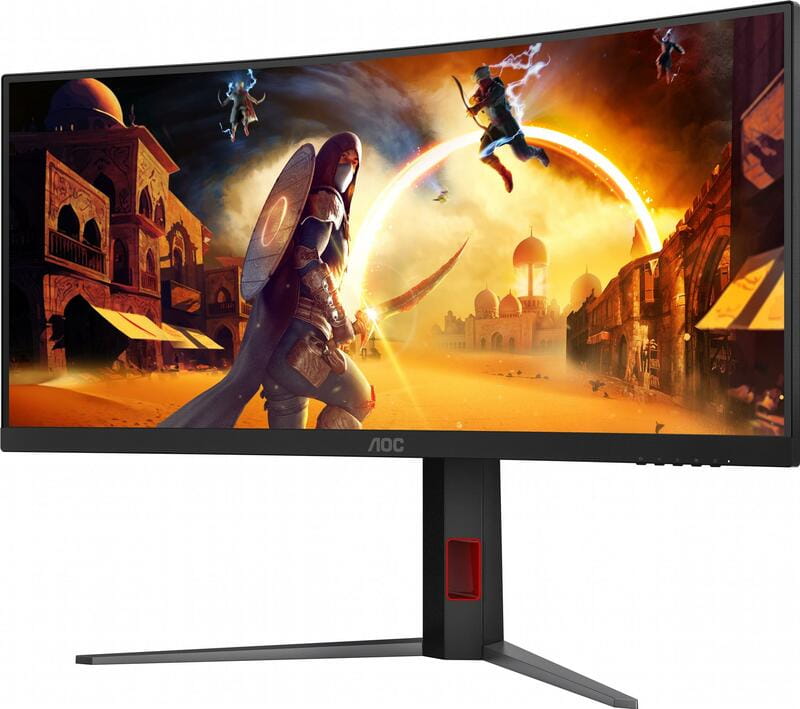 Монітор AOC 34" CU34G4 VA Black/Red Curved 180Hz