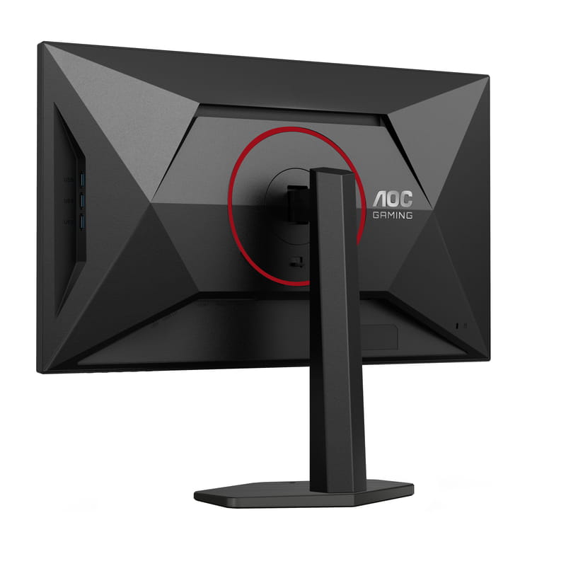 Монітор AOC 27" U27G4R IPS Black/Red Pivot 160Hz
