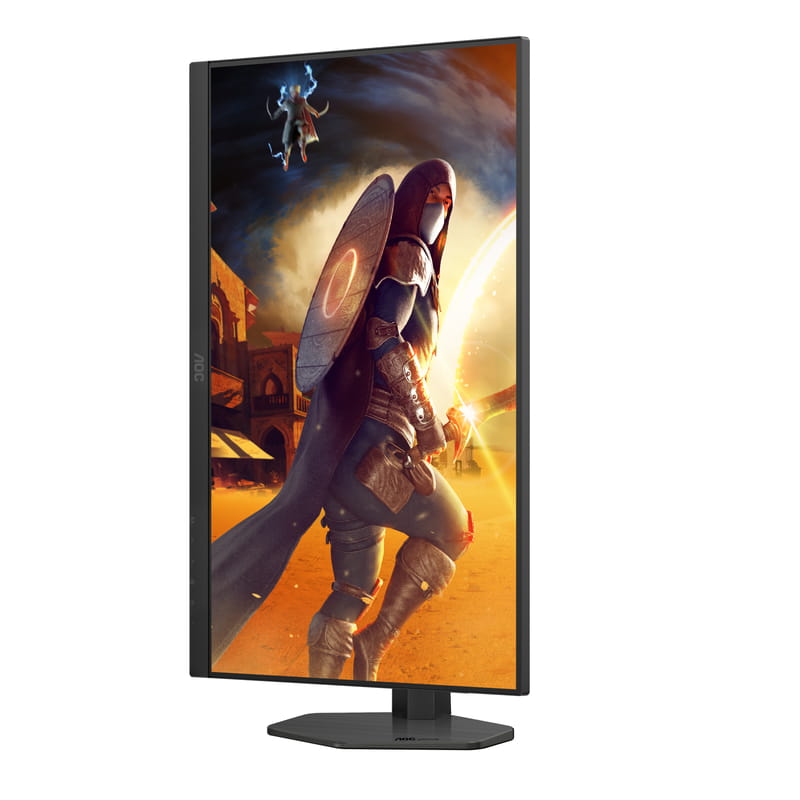 Монітор AOC 27" U27G4R IPS Black/Red Pivot 160Hz