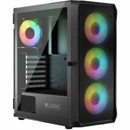 Корпус LogicConcept Portos ARGB Midi Black (AT-PORTOS-10-0000000-0002)