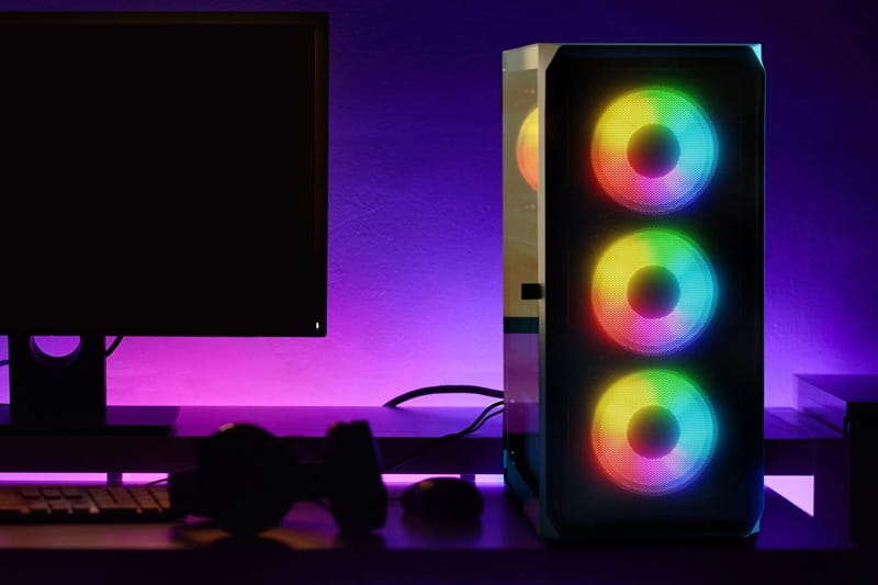 Корпус LogicConcept Portos ARGB Midi Black (AT-PORTOS-10-0000000-0002)