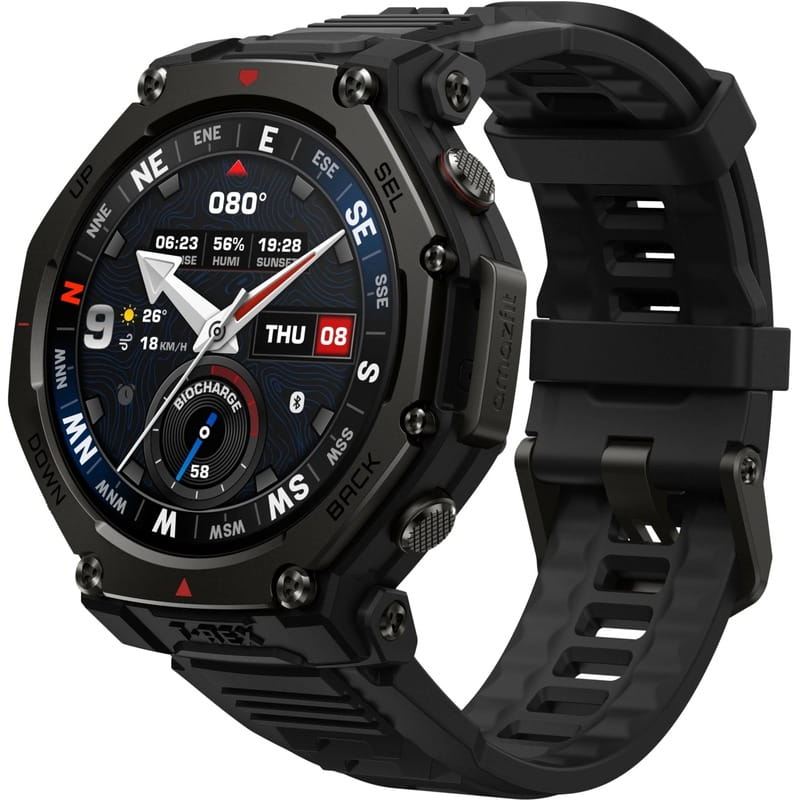 Смарт-годинник Amazfit T-Rex 3 Pro Tactical Black (W2444OV1N)