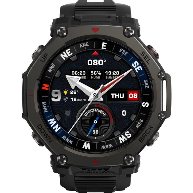 Смарт-годинник Amazfit T-Rex 3 Pro Tactical Black (W2444OV1N)
