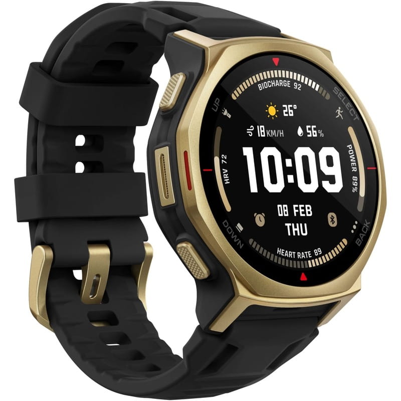 Смарт-годинник Amazfit T-Rex 3 Pro 44mm Black Gold (W2549GL1N)