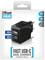 Фото - Сетевое зарядное устройство Trust Urban Fast Dual USB-C&USB (17W, 2USB 3.0A) Black (21589) | click.ua